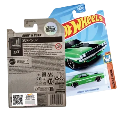 Hotwheels Packaging